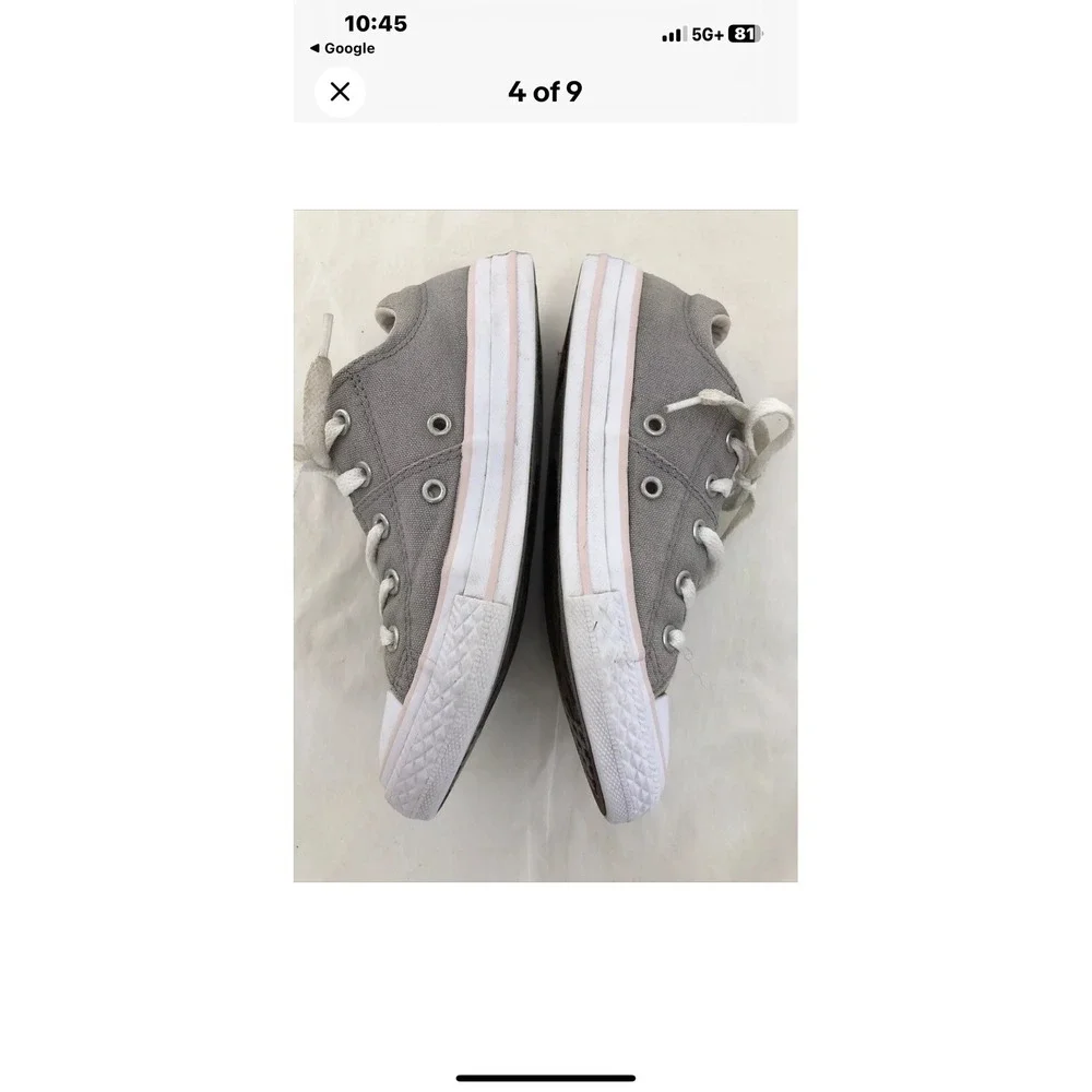 converse ‎ All Star Girls Madison Sneakers Gray Size 11